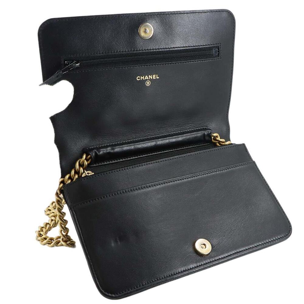 CHANEL Black Caviar Leather Wallet - Picture 6 of 10
